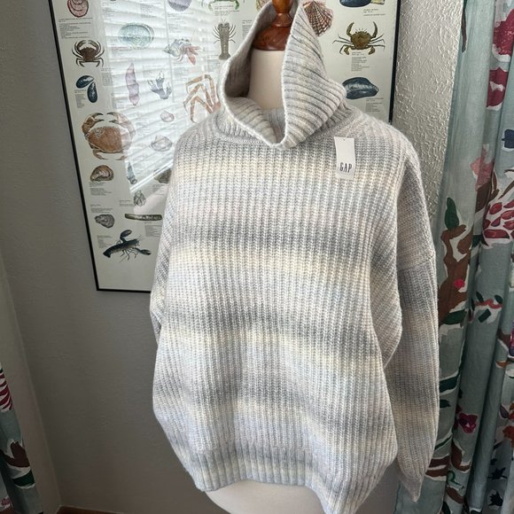 GAP Shaker-Stitch Turtleneck Sweater - Picture 3 of 16